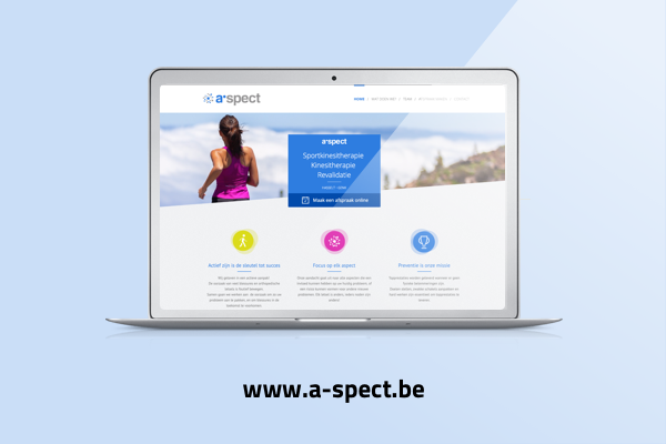 Website ontwikkeld voor a-spect