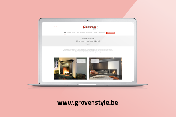Website ontwikkeld voor Grovenstyle