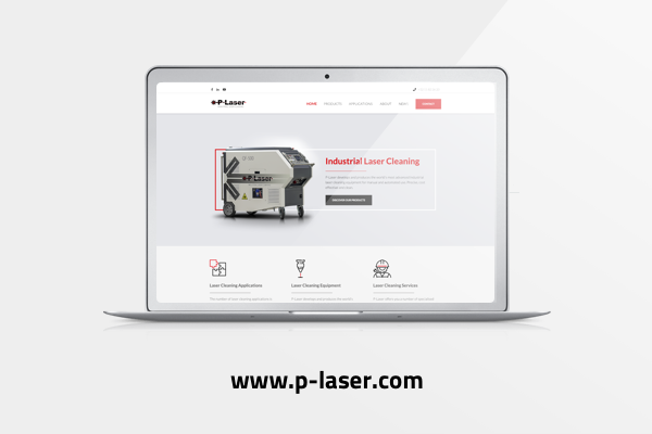 Website ontwikkeld voor P-Laser