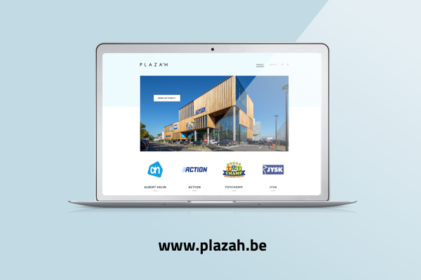 Website ontwikkeld voor Plazah