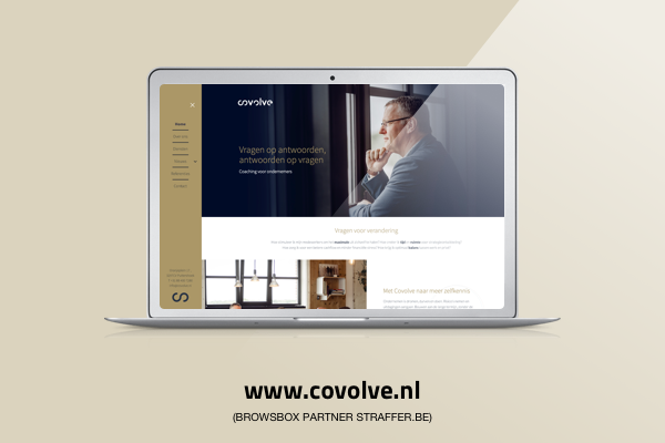 Website ontwikkeld voor Covolve