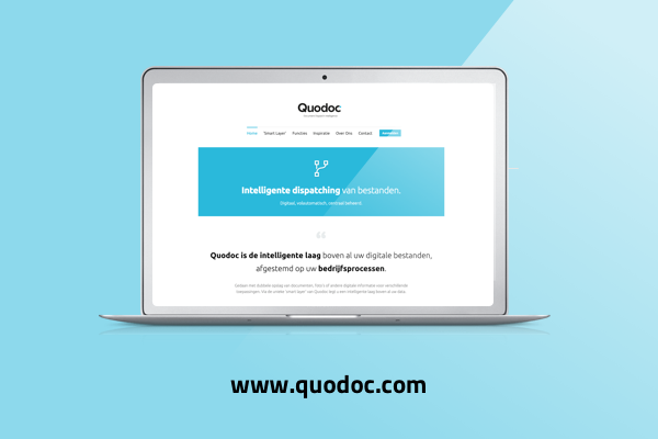 Website ontwikkeld voor Quodoc